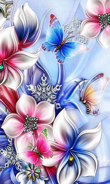 Flower Diamond Painting Kit - DIY Flower-41